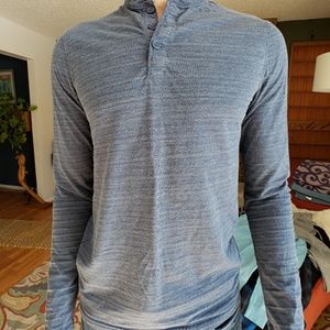 Henley long sleeve shirt